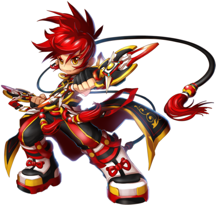 Picture - Grand Chase Jin 4th Job (500x438)