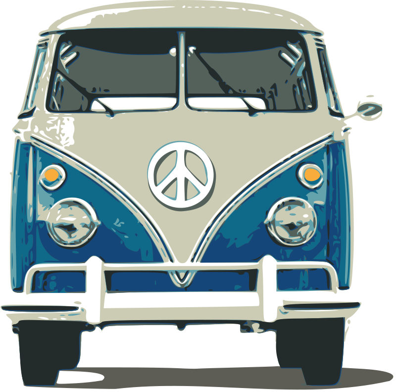 Collection Of Travel Car Cliparts - Camper Van Clip Art (800x791)