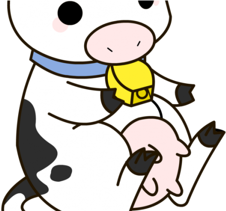 Cartoon - Baby Cow Drawing (680x425)