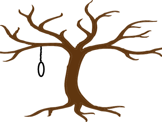 Dead Tree Clipart Hanging Tree - Bare Tree Clip Art (640x480)