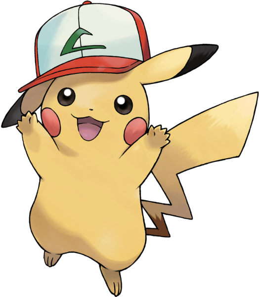 Classic Cap Pikachu - Pokemon Ash Hat Pikachu (600x600)
