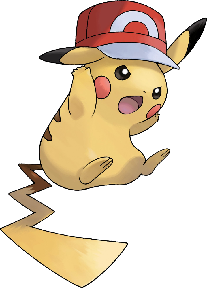 Links Naar Rechts - Ash Hat Pikachu Kalos (718x1000)