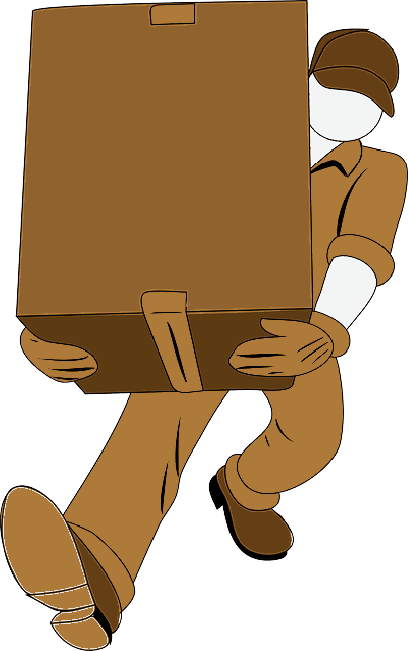 Box, Person, Human, Package, Hat, Cap, Move, Lift, - Warehouse (800x1276)