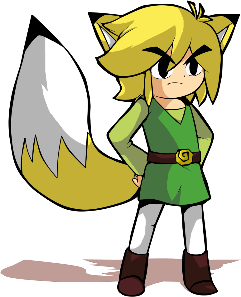 Full Size Of Drawing - Fox And Toon Link (841x1094)