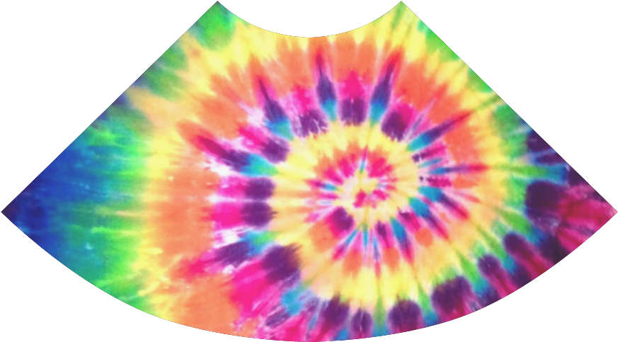 Psychedelic Atalanta Sundress - Hippie Tie Dye Shirts (1000x1000)