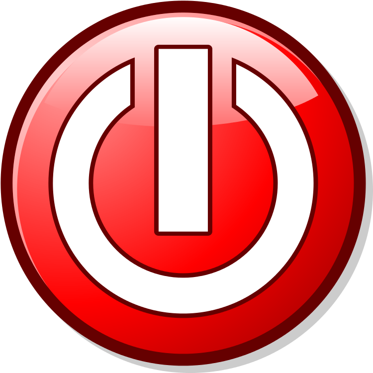 File - Gtk-quit - Svg - Quit (768x768)