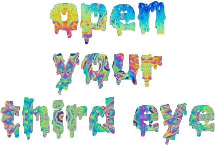 Psychedelic Banner Banners Third Eye - Open Your Third Eye (500x302)