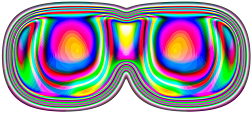 Psychedelic Sunshades - - Circle (550x366)