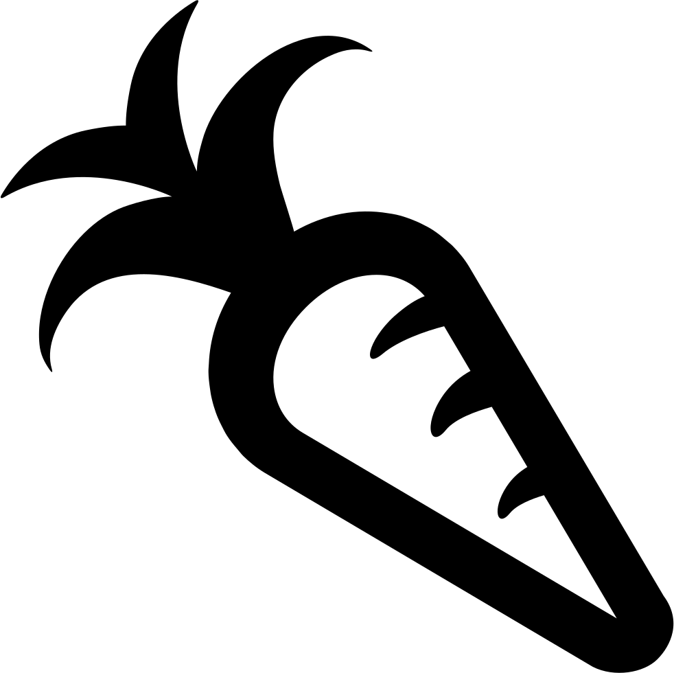 Carrot Comments - Zanahoria Silueta (982x980)