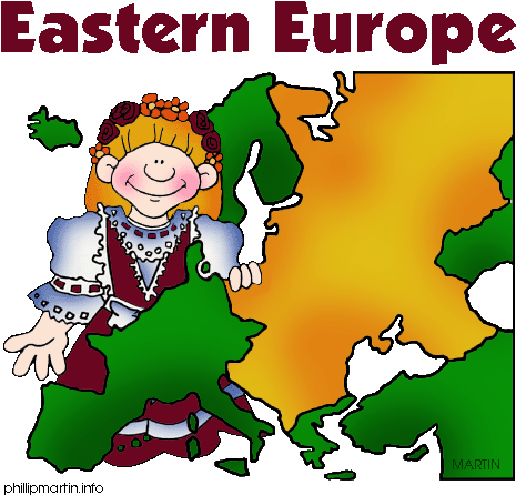 Eastern Clipart - - Eastern Europe Clipart (489x463)