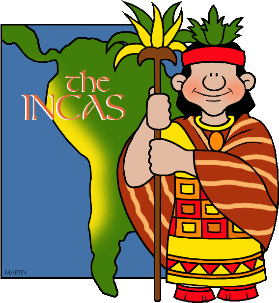 Ancient Clipart Aztec - Inca Empire For Kids (615x648)