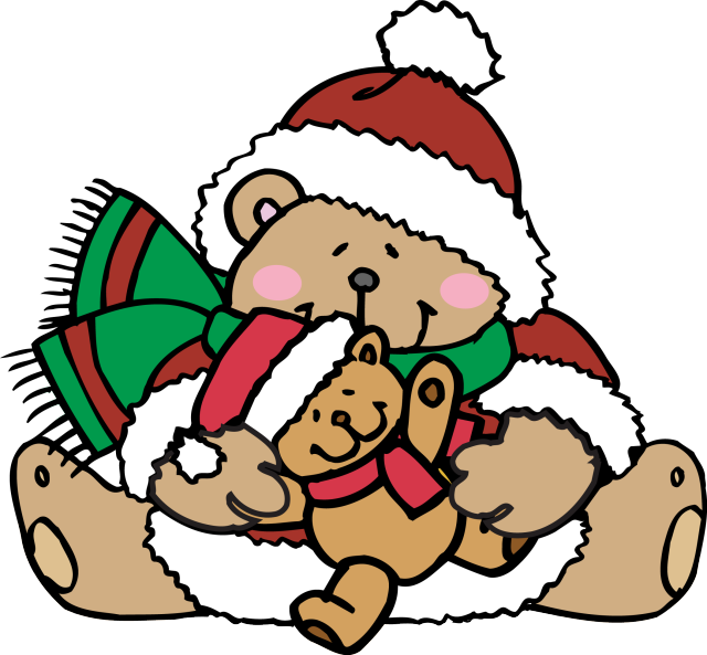 Web Design Amp Development Teddy Bear, Bears And Clip - Sleigh Bells Clip Art (640x593)