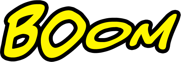 Press - Tulisan Boom Png (594x205)