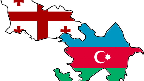 Azerbaijan Flag On Map (660x330)