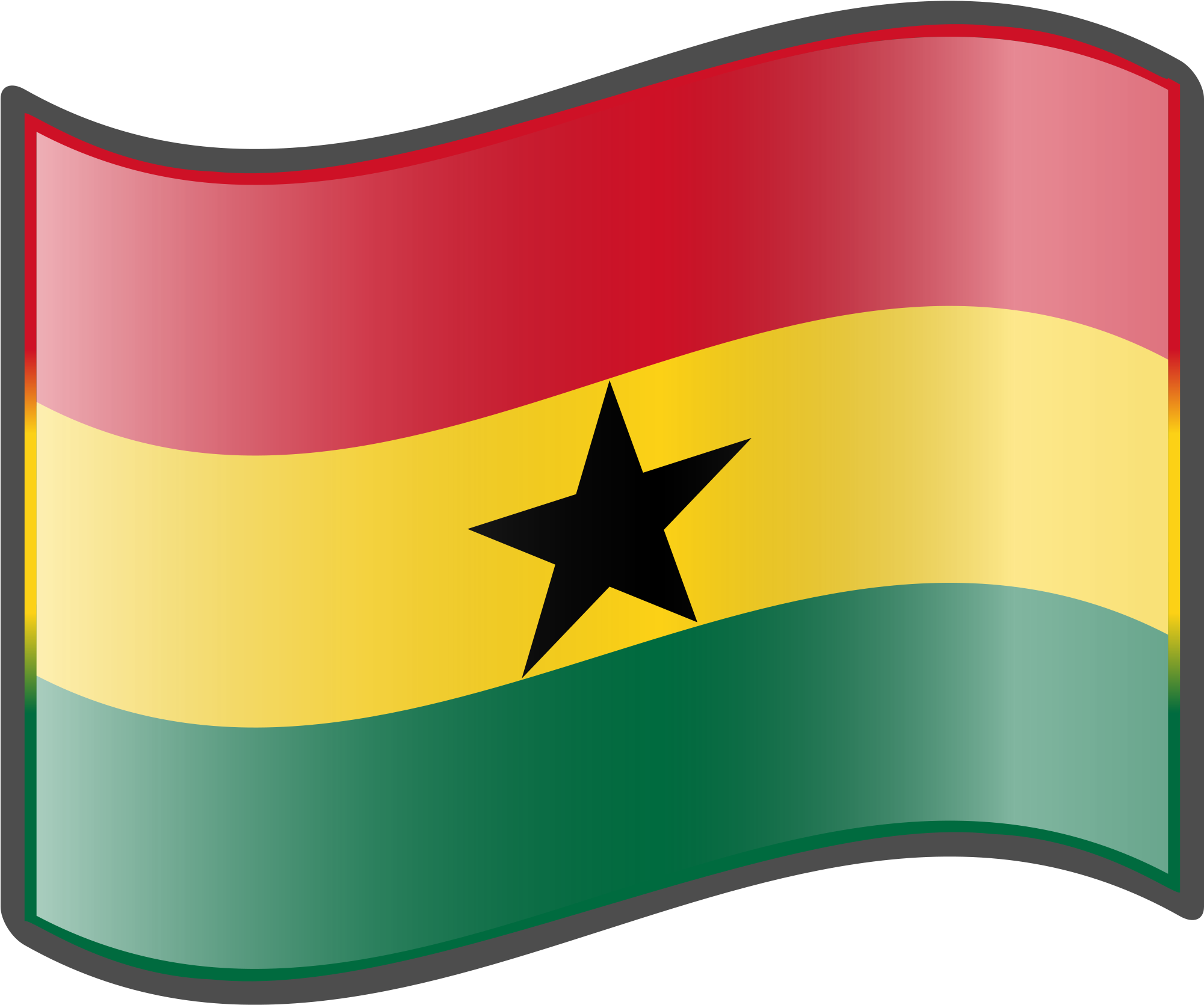 Open - Ghana Flag Emoji Png (2000x2000)
