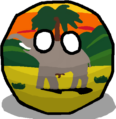 Ghana Empireball Wagadou - Austria Hungary Countryball (500x500)