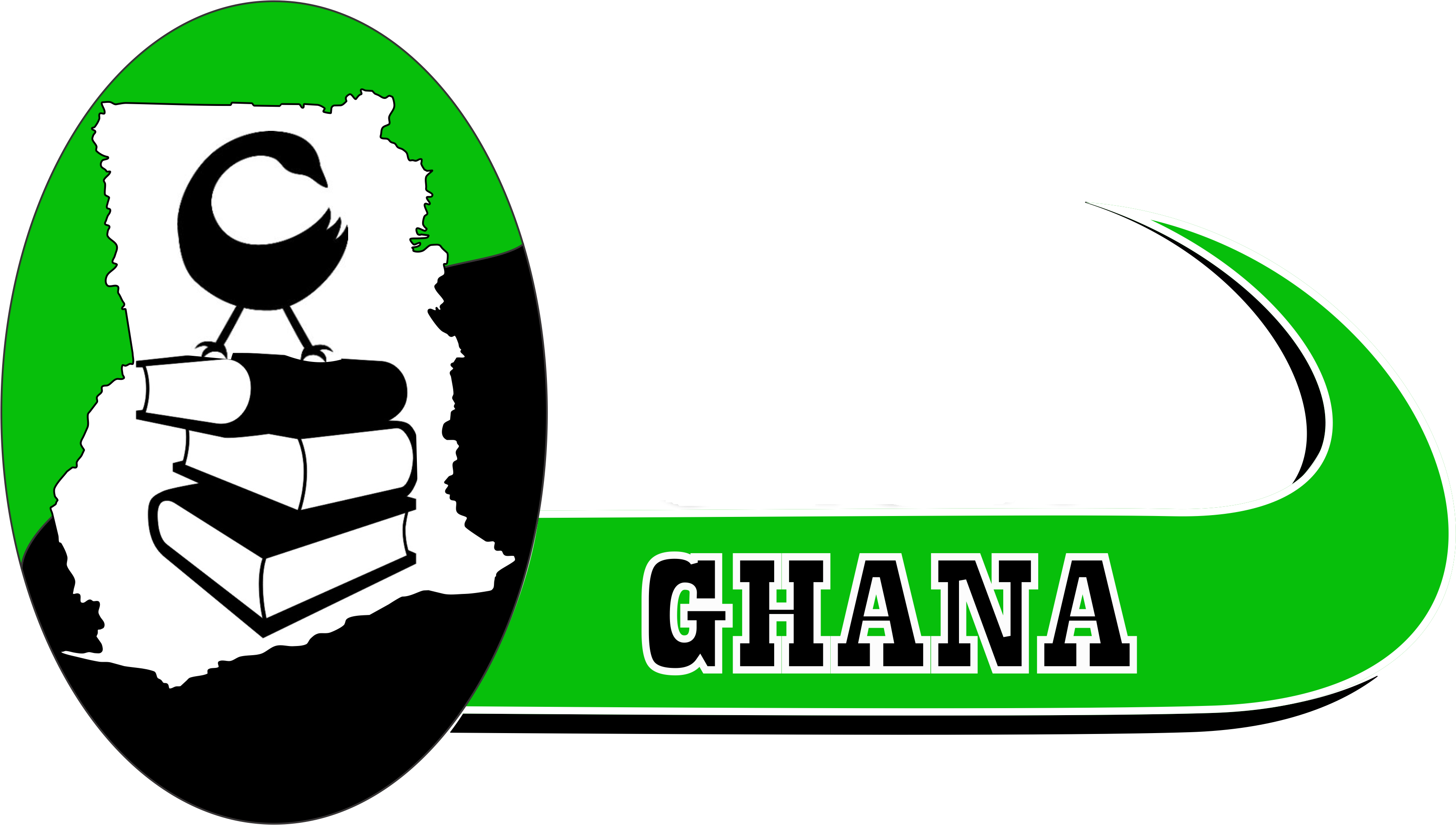 Orgiis Ghana - Stack Of Black Books Rectangle Magnet (3325x1885)