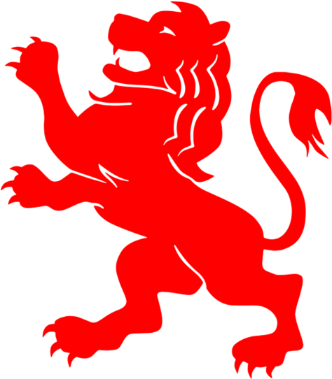 Add A Photo - Lion Heraldic Vector Free (600x590)
