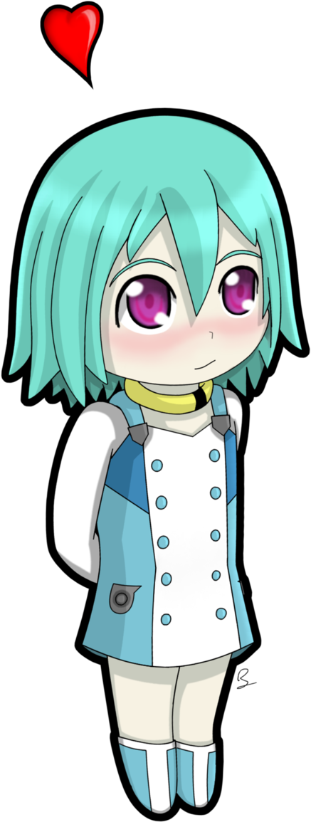 Chibi Eureka By Shinisnowdemon - Cartoon (620x1290)