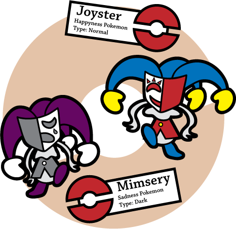 Comedy And Tragedy By Sageroot - Tragedy (466x451)