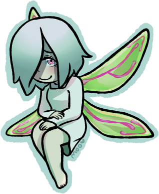 “i Drew My Sweet Alien Daughter Once Again View The - Cartoon (318x387)