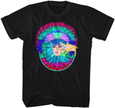 Eureka O'hara Feathers By Ryan Vincent T-shirt - Joan Jett T Shirts (480x465)
