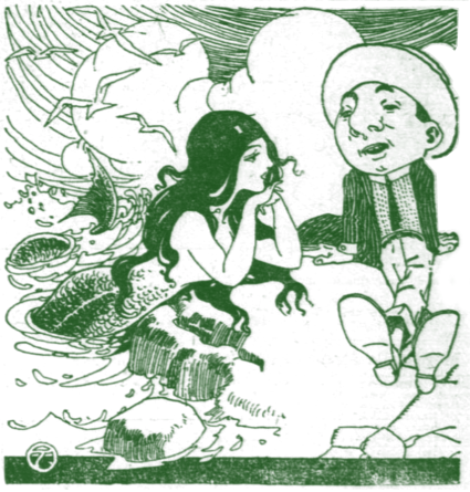 Campfire Stories, Tall Tales, Mermaids, Steampunk, - Mermaid (425x445)