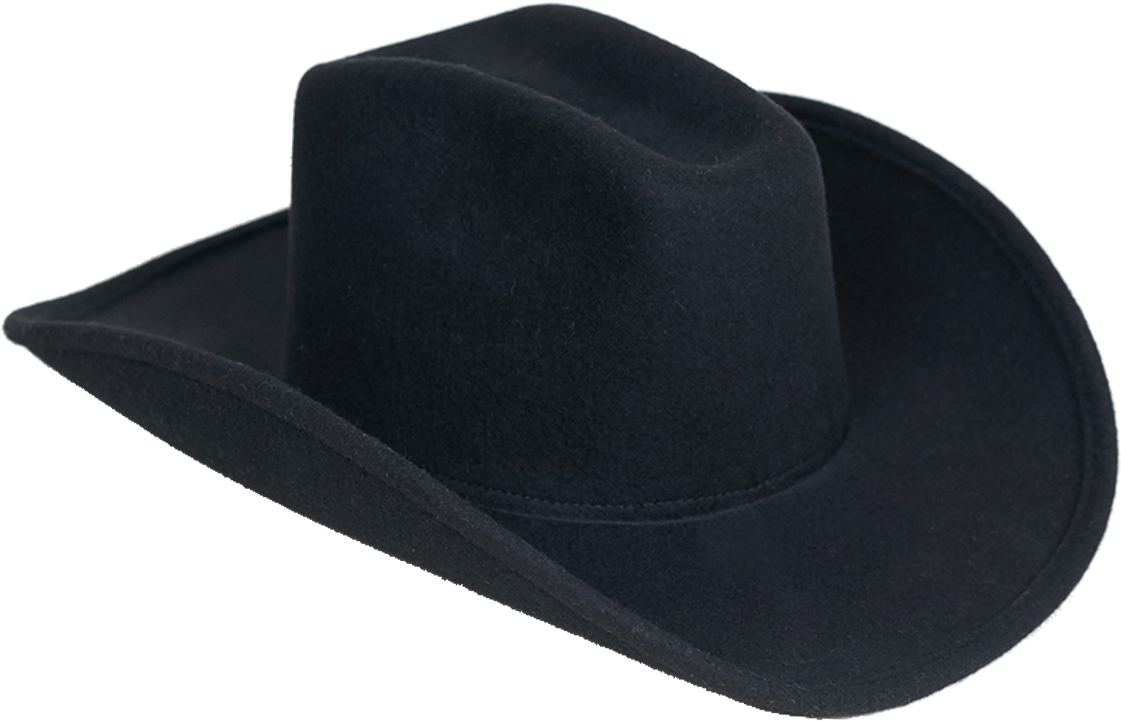 Cowboy Hat - Black Cowboy Hat Png (1345x898)