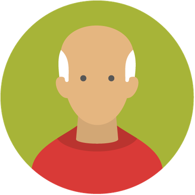 Userpics Icons Set In Flat Style - Cartoon (396x399)