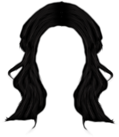 Grandma Wig Clip Art At Clker Long Hair Man Png 400x471 Png Clipart Download