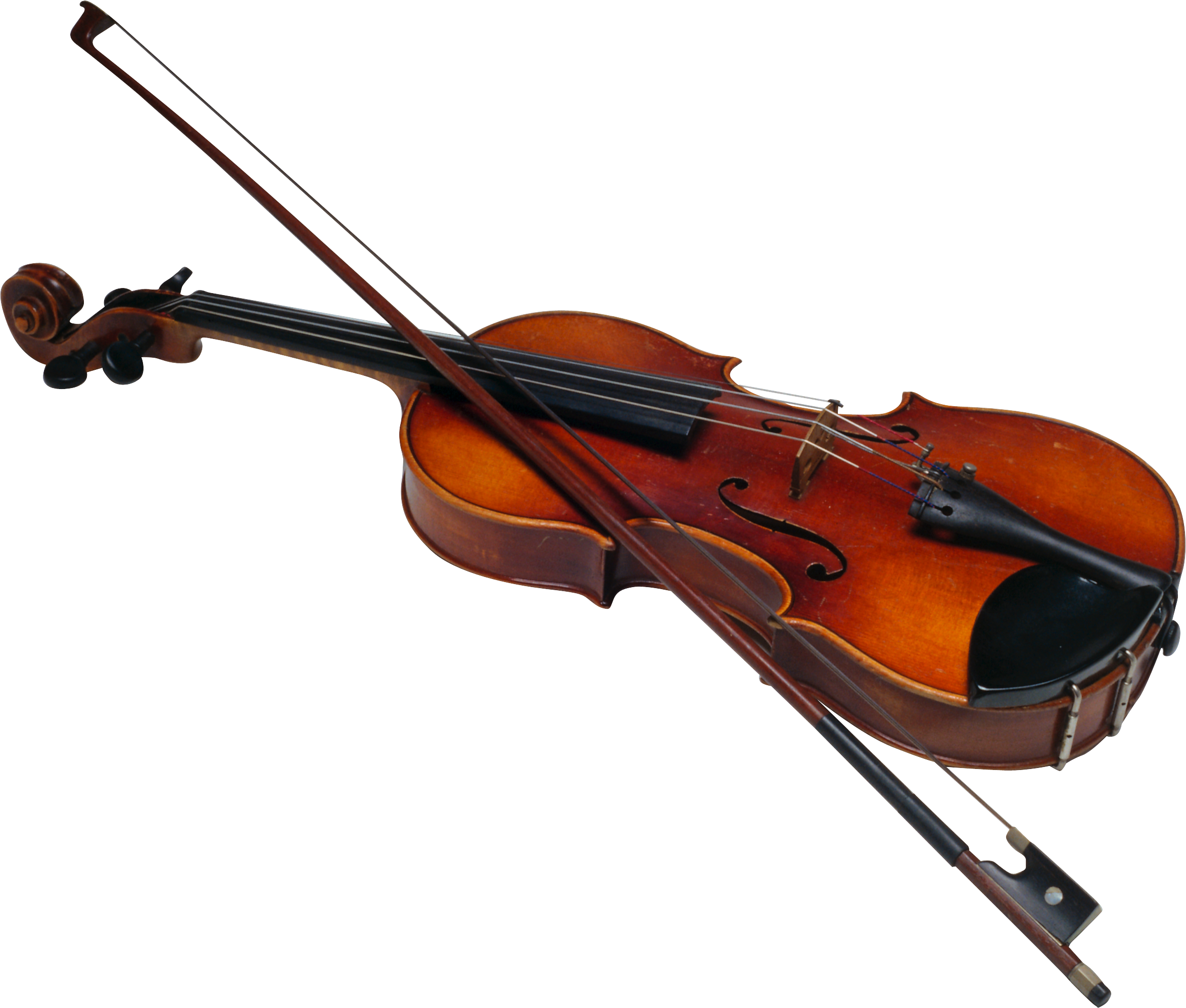 Violin Clipart Black And White - Violin Png (2347x1995)