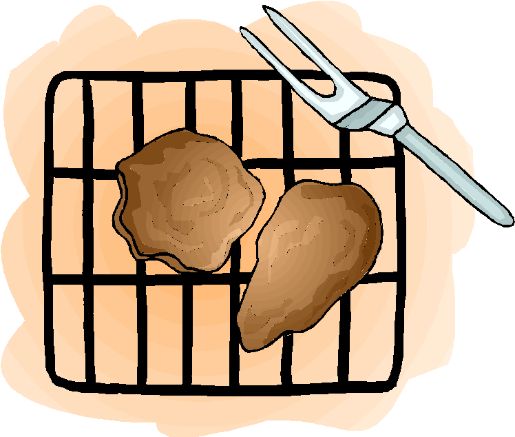 Grill Food Clipart - Illustration (840x717)