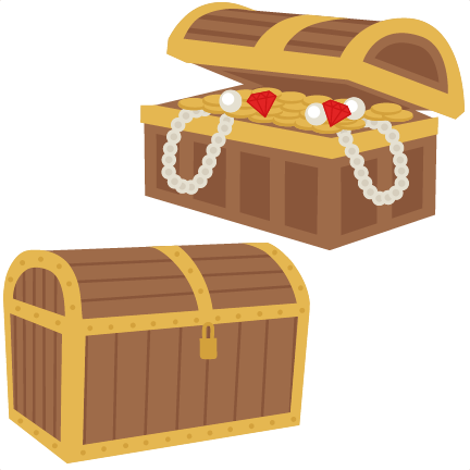 Clipart Treasure Chest Clipart Image - Clipart Of Treasure Chest (432x432)