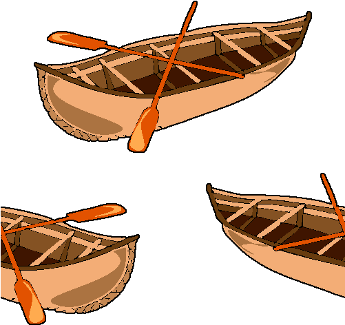 Row Boat / Original Background Images - 手 漕ぎ 船 イラスト (500x500)