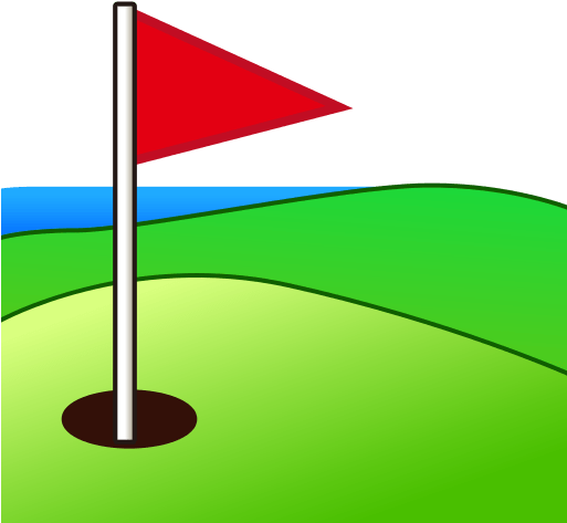 Flag In Hole - Emoji (512x512)