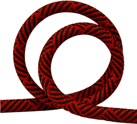 Spun™ Log Cabin Pattern Rope -round Lead - Circle (468x480)