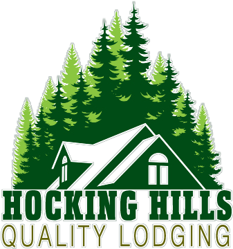 Hocking Hills Quality Lodging Association - Log Cabin Logos (350x400)