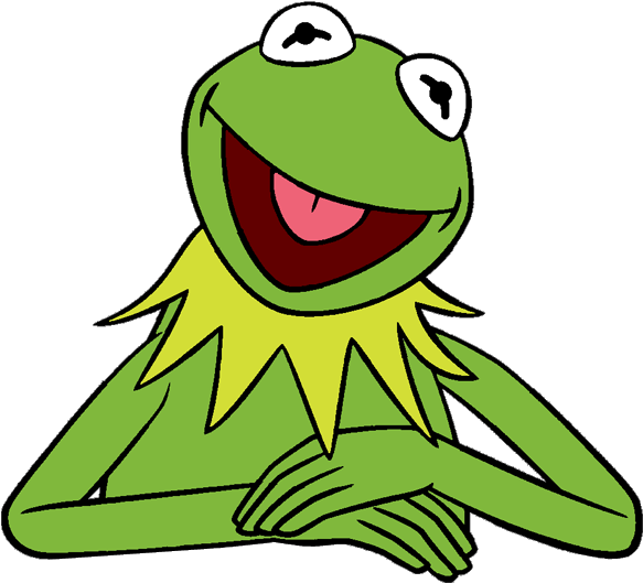 Kermit The Frog Clipart - Kermit The Frog Art (600x542)