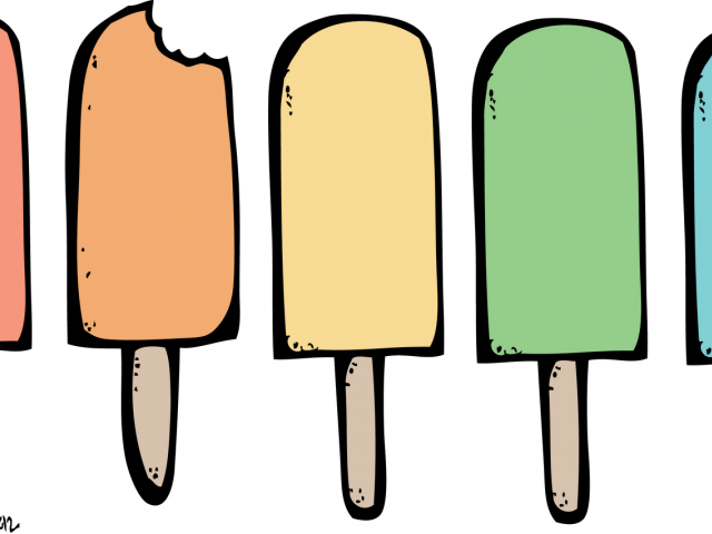 Popsicle Clipart Border - Clip Art Ice Lolly (640x480)