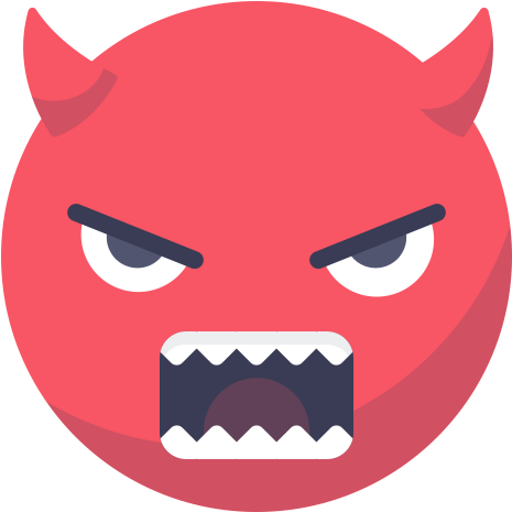 Angry Icon - Evil Icon (512x512)