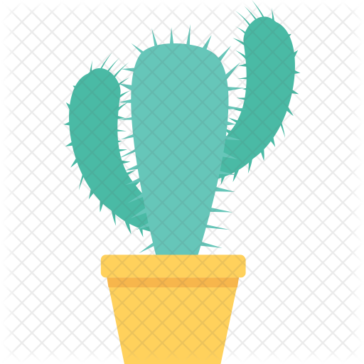 Cactus Plant Icon - Prickly Pear (512x512)