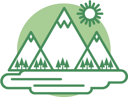 The Backbone Of Conserving Nature, Protected Areas - National Park Icon Png (671x486)