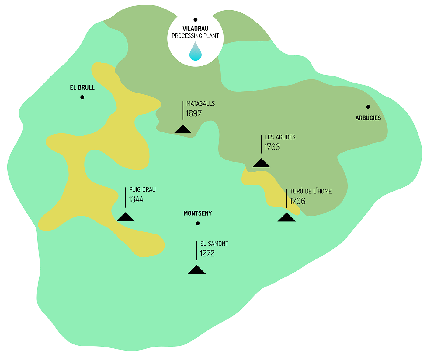 Montseny Has Been A Unesco Nature Reserve Since 1978 - Parque Natural Del Montseny (1553x1363)