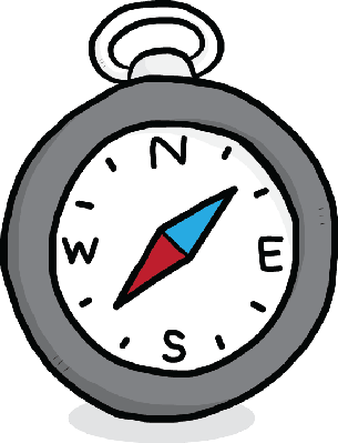 Compass - Clipart - Compass Clipart (305x399)