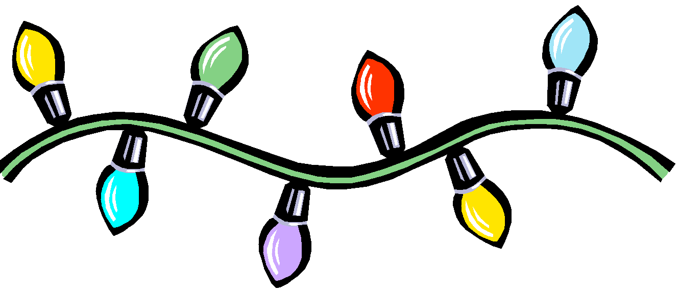 Christmas Lights Clipart Flashing - Dog Ate My Christmas Ornament (round) (1323x554)