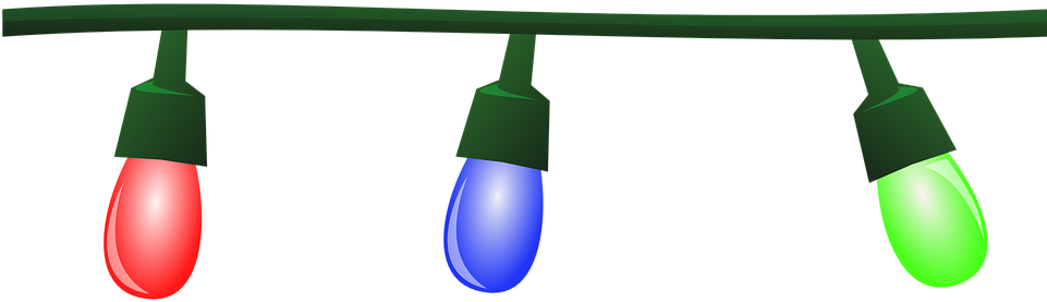 Similar Images For Christmas Light Clip Art - Bombillas Navideñas Png (960x480)
