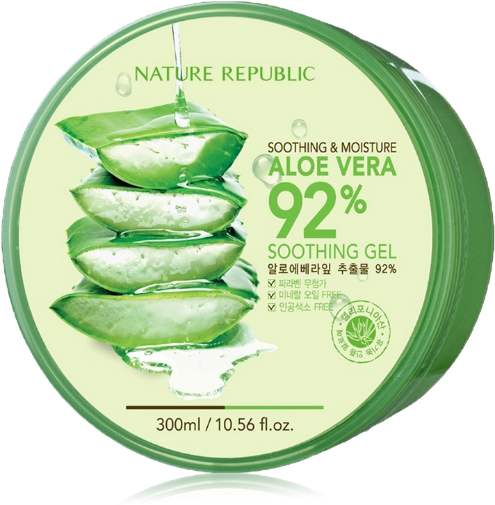 [counter Genuine] Nature Republic Nature Park Aloe - Nature Republic Soothing & Moisture Aloe Vera 92% (800x800)