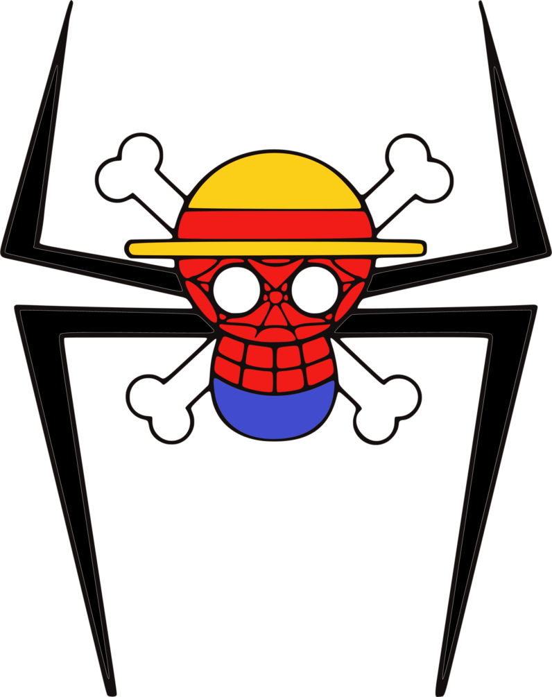 Luffy Jolly Roger By Spidernhan - Monkey D. Luffy (796x1005)