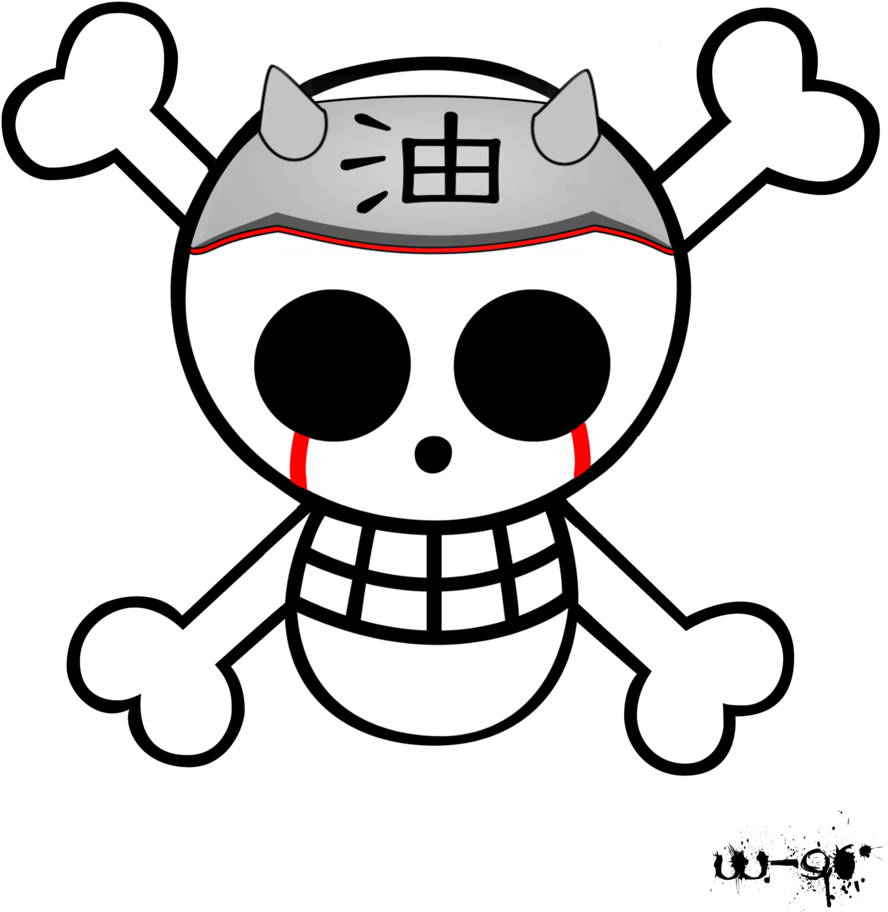 Jolly Roger - One Piece Franky Flag (900x995)