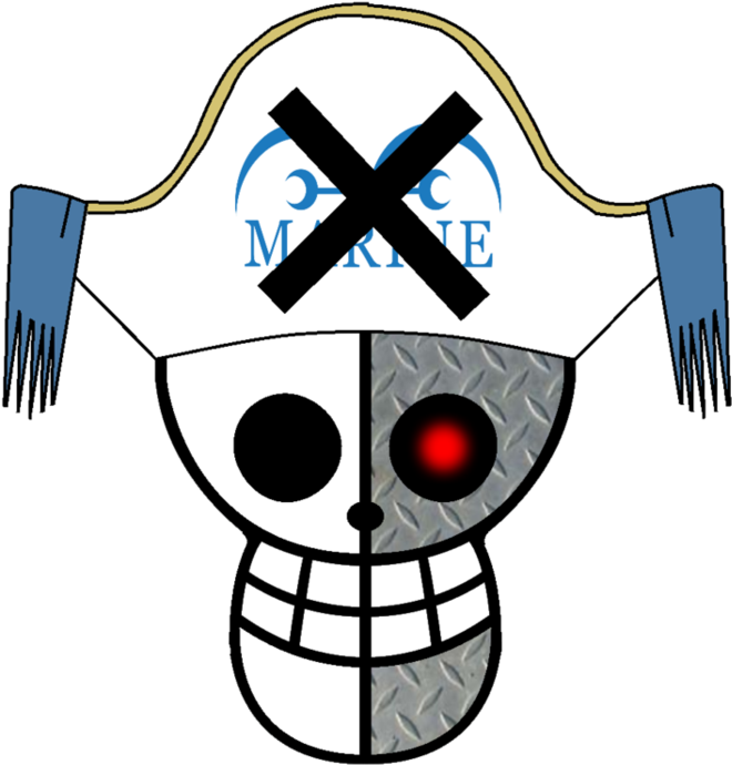 Custom Jolly Roger By Icedogs11 - One Piece (957x834)
